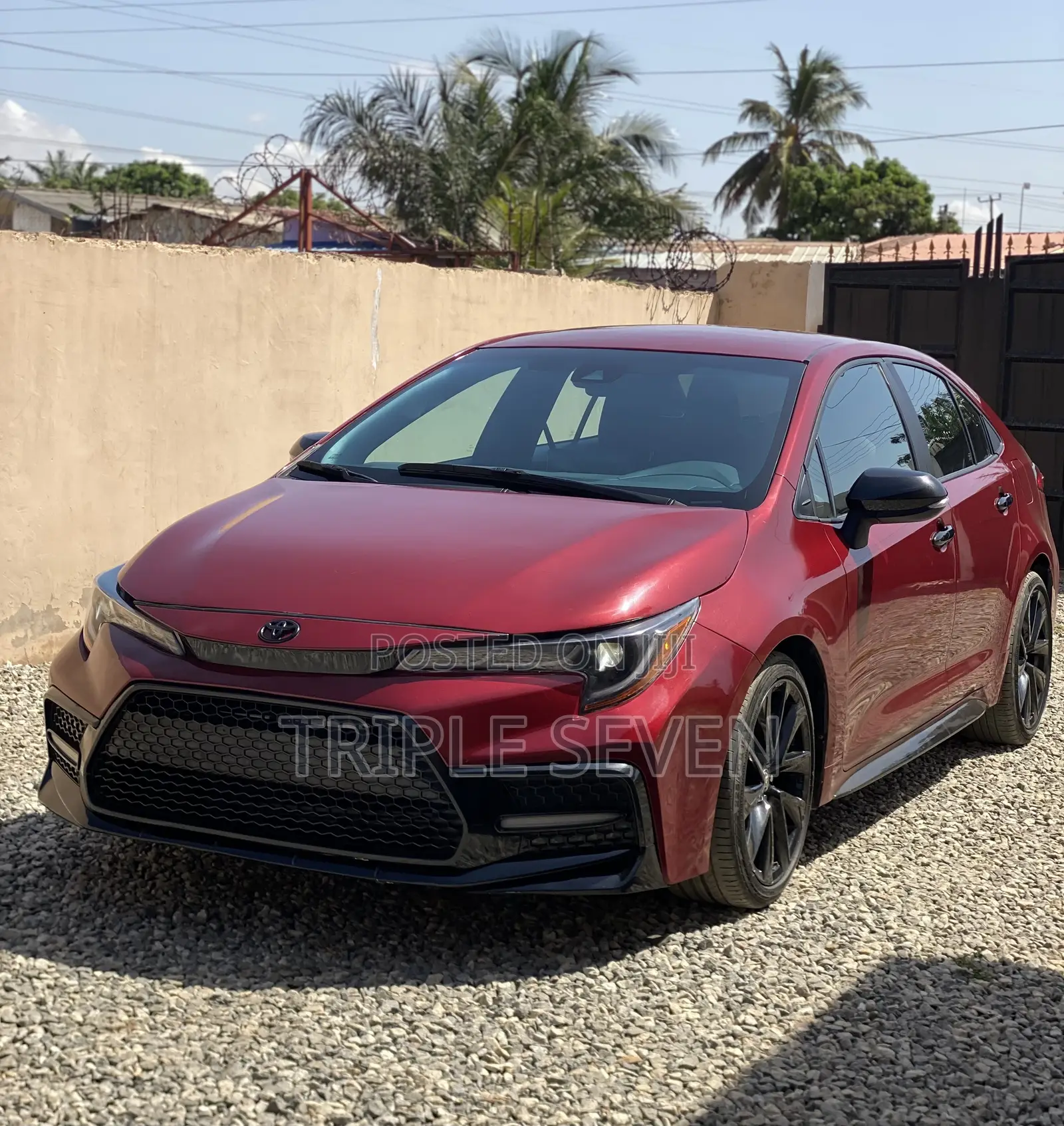 Toyota Corolla SE 2022 Red