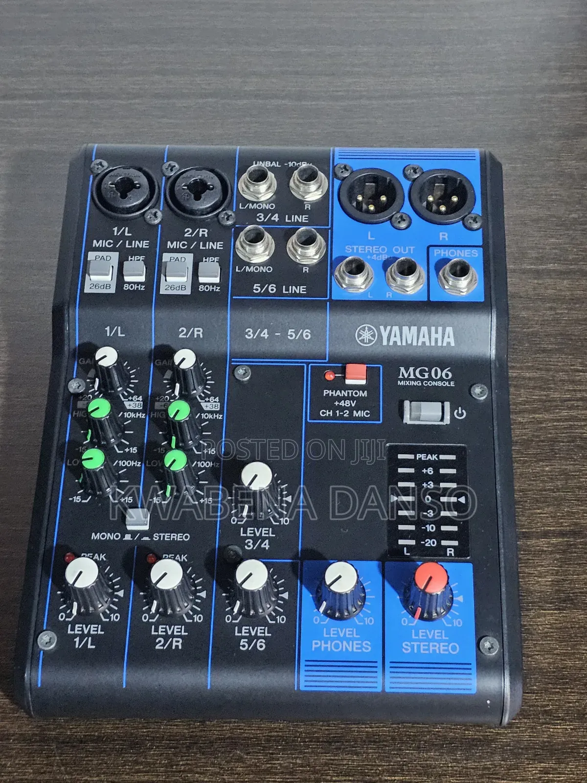Yamaha Mg06 Mixing Console