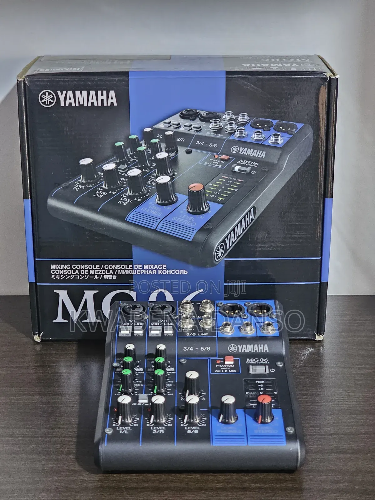 Yamaha Mg06 Mixing Console