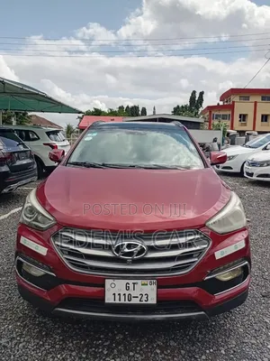Hyundai Santa Fe 2017 Red