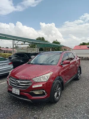 Hyundai Santa Fe 2017 Red