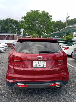 Hyundai Santa Fe 2017 Red