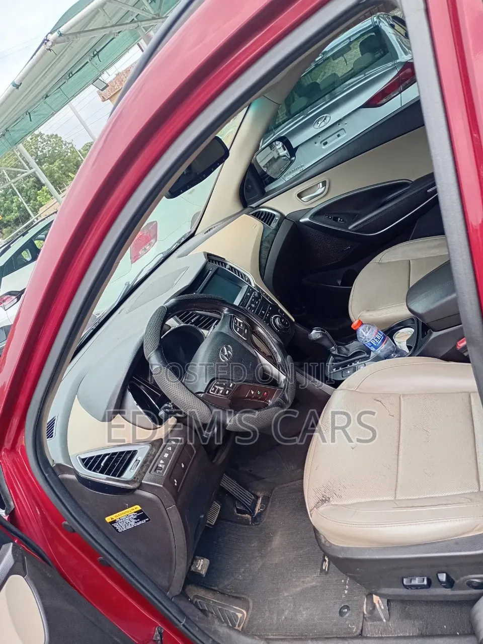 Hyundai Santa Fe 2017 Red