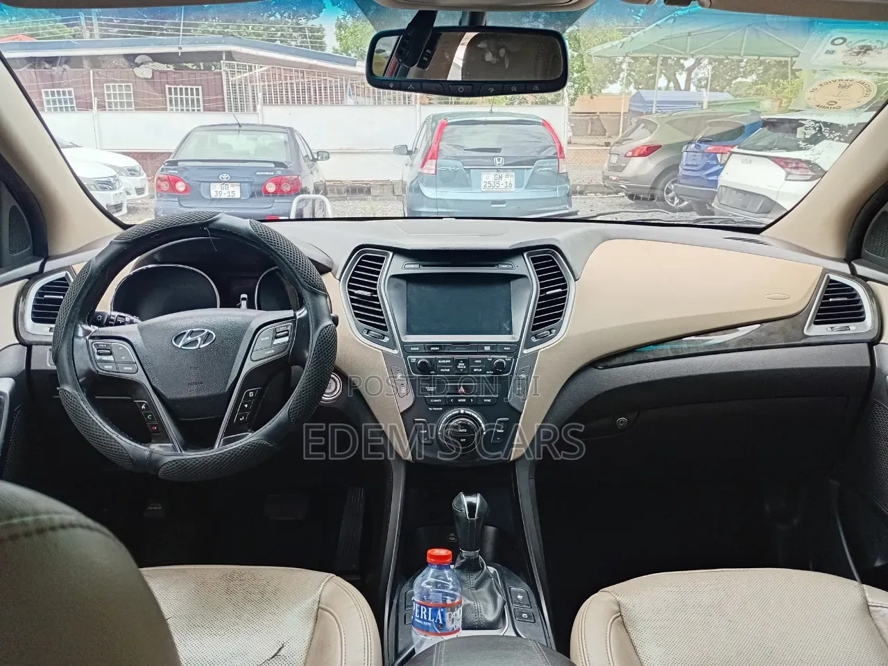 Hyundai Santa Fe 2017 Red