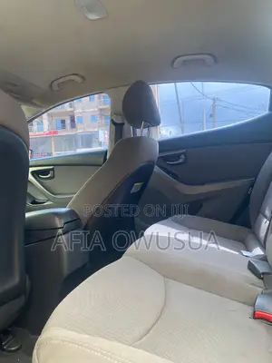Hyundai Elantra 2015 Red