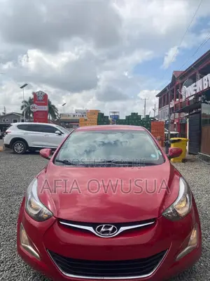 Hyundai Elantra 2015 Red