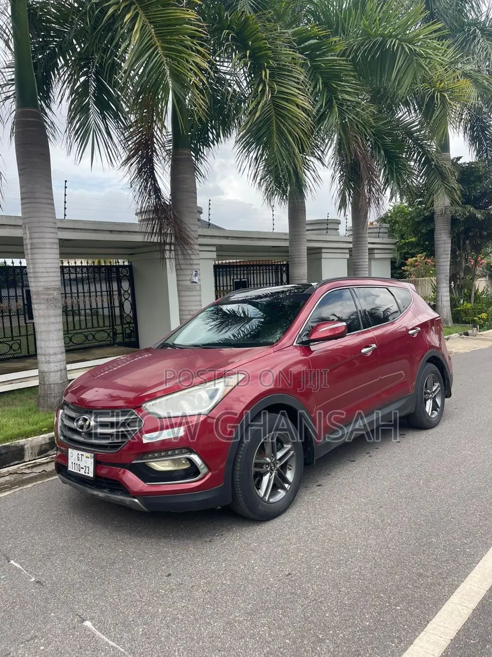 Hyundai Santa Fe SE Ultimate FWD 2018 Red
