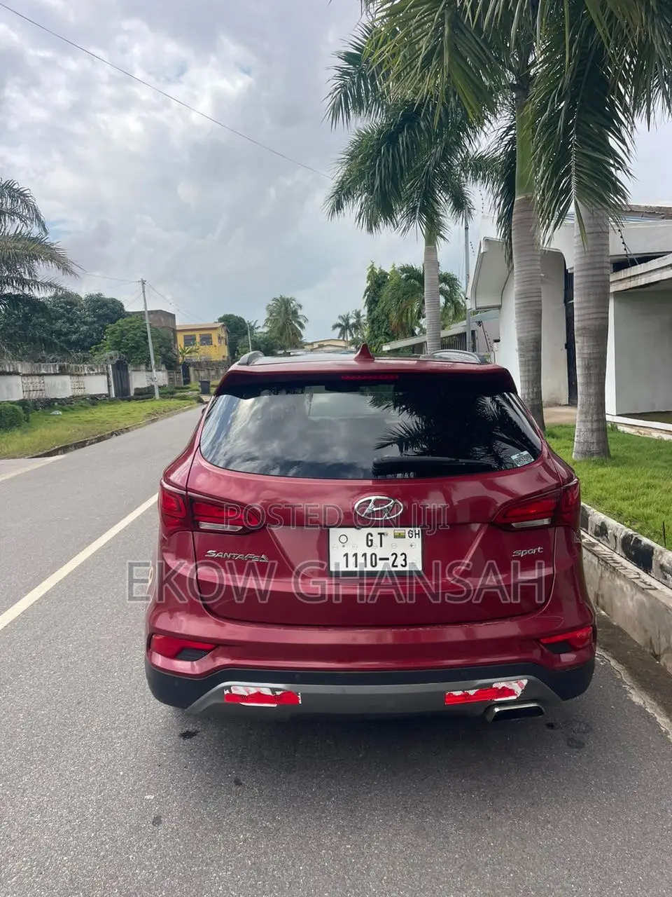 Hyundai Santa Fe SE Ultimate FWD 2018 Red
