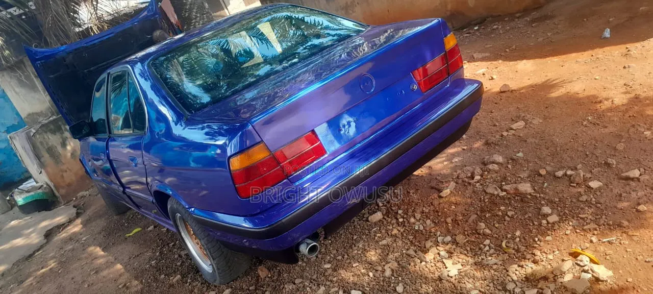 BMW 5 Series 1991 Blue