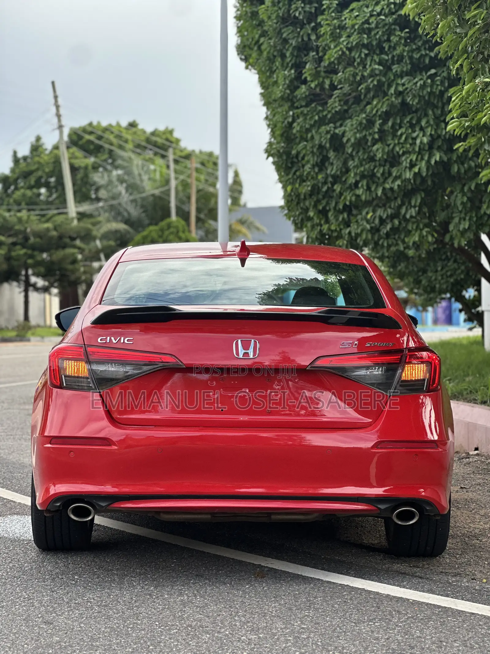 Honda Civic Sport Manual 2023 Red