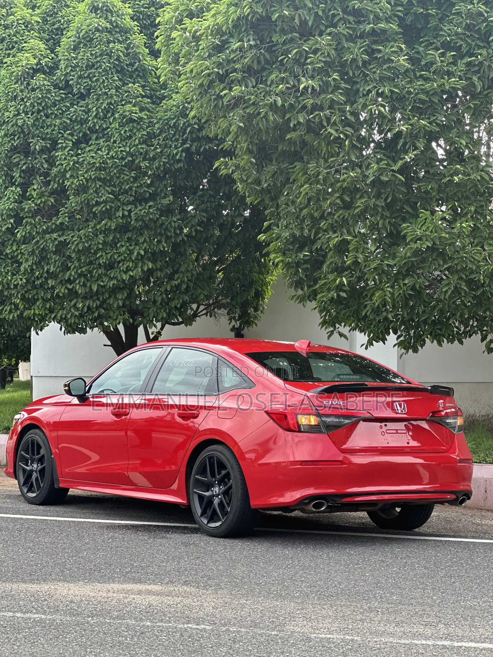 Honda Civic Sport Manual 2023 Red