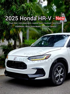 Honda HR-V 2025 White