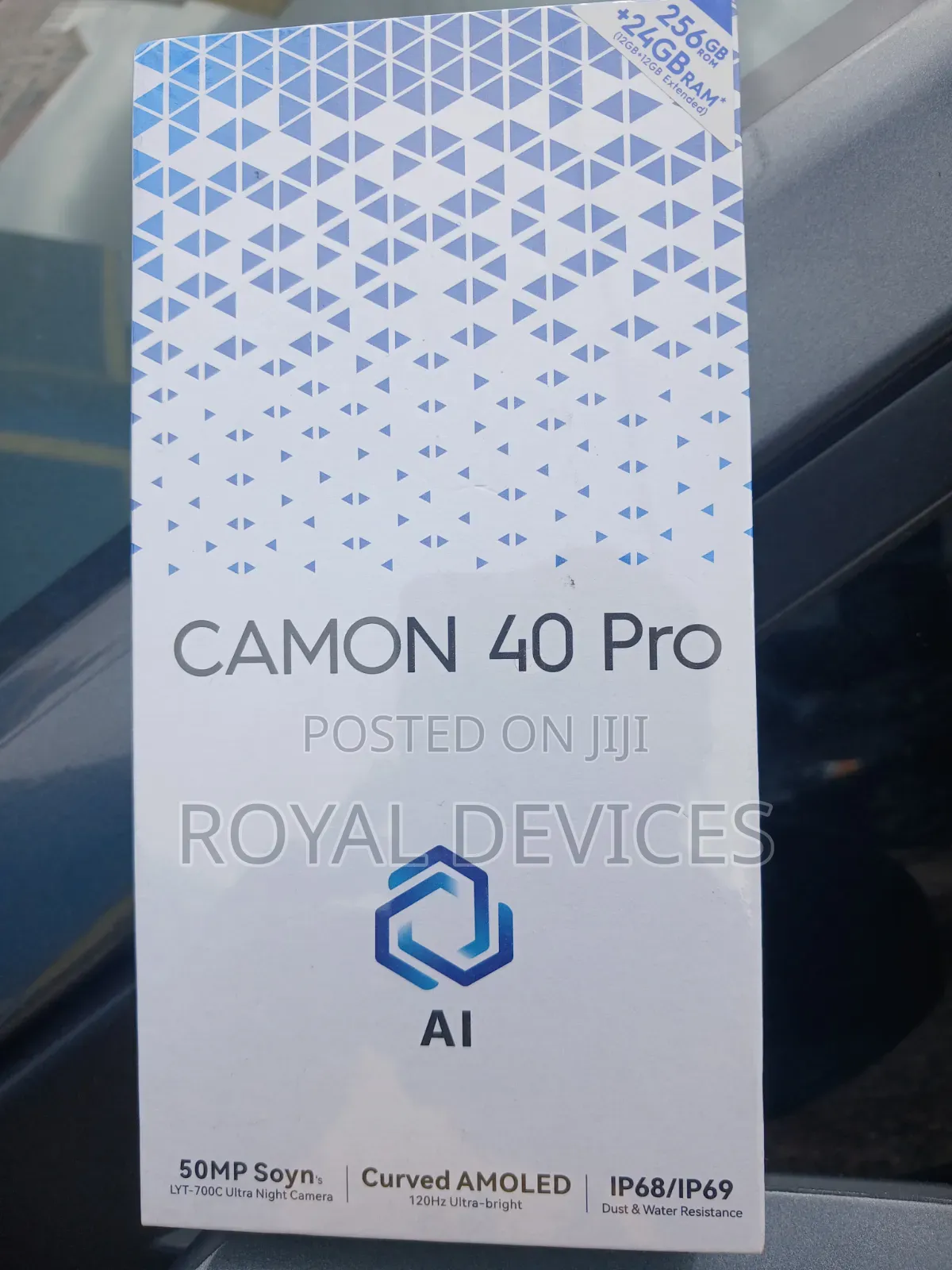 New Tecno Camon 40 Pro 5G 256 GB Black