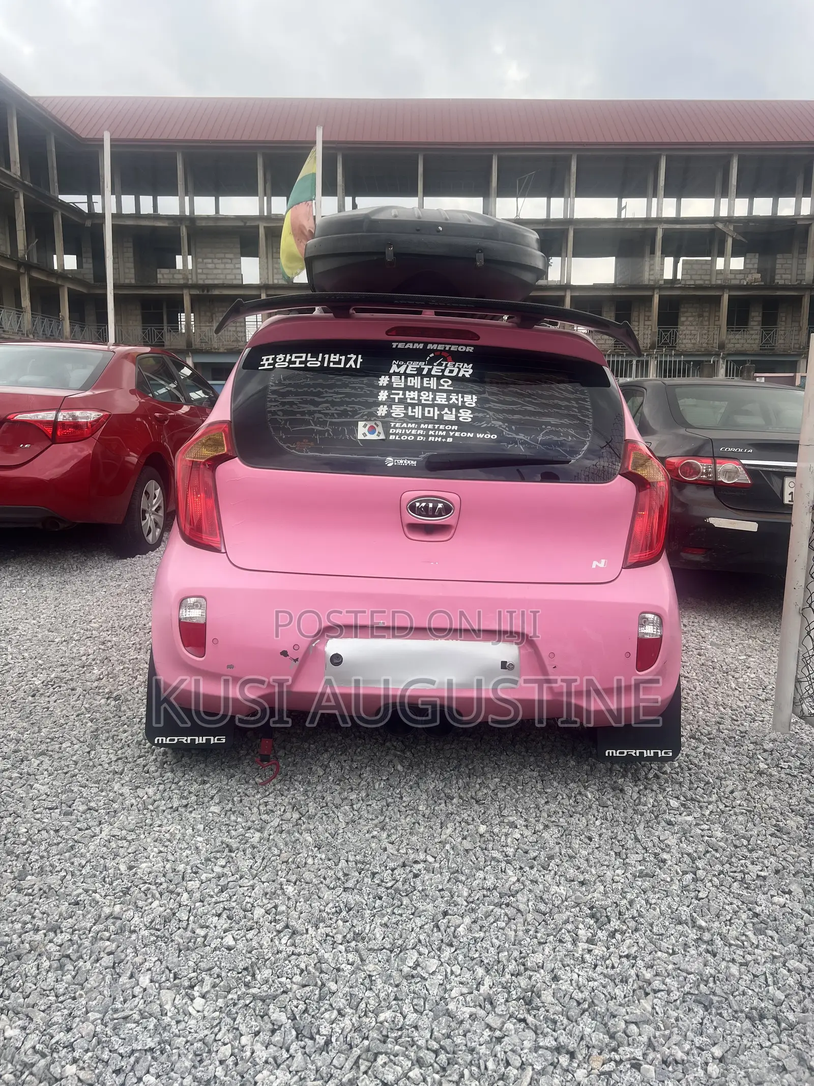 Kia Morning 2014 Pink
