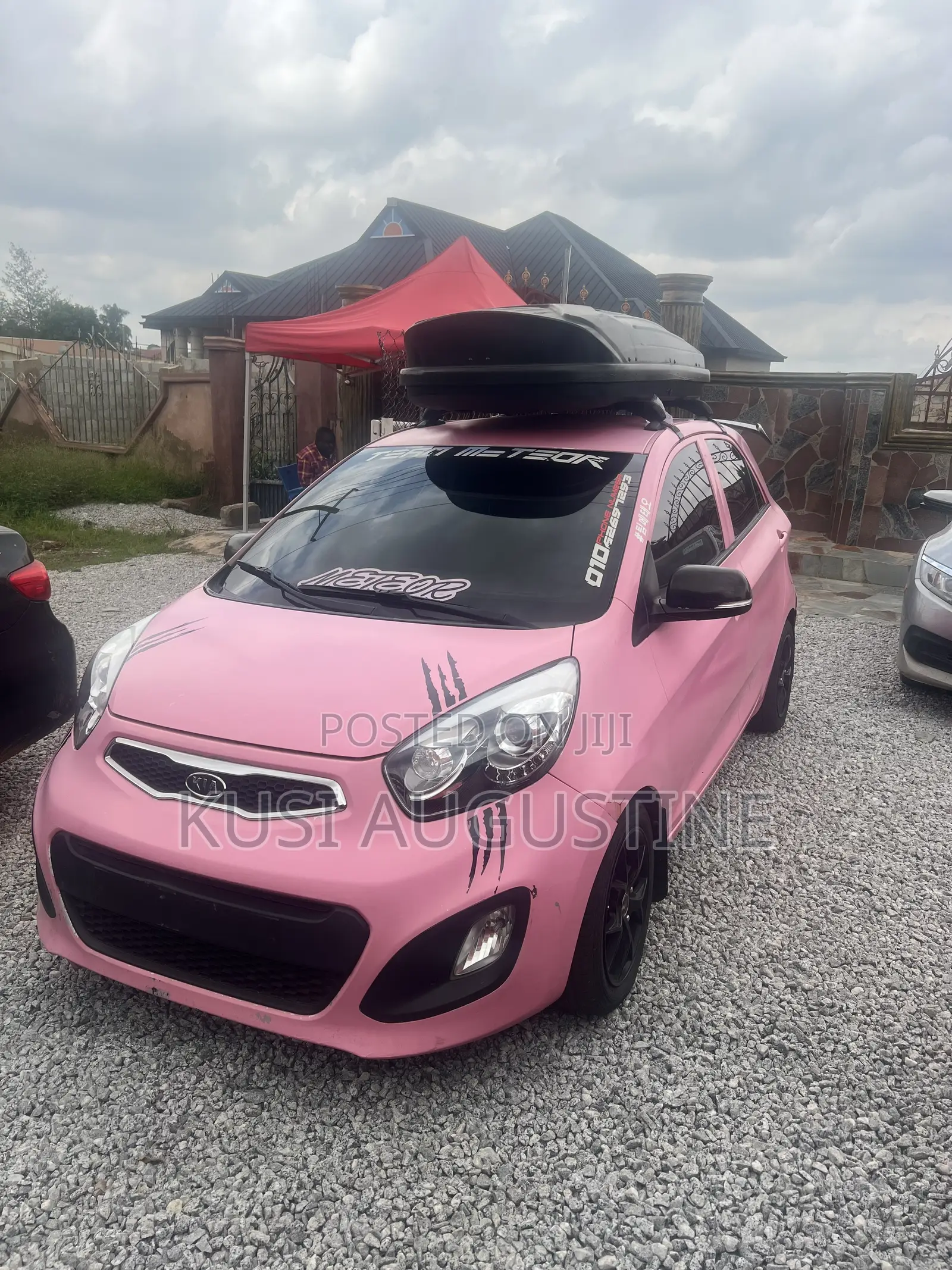 Kia Morning 2014 Pink