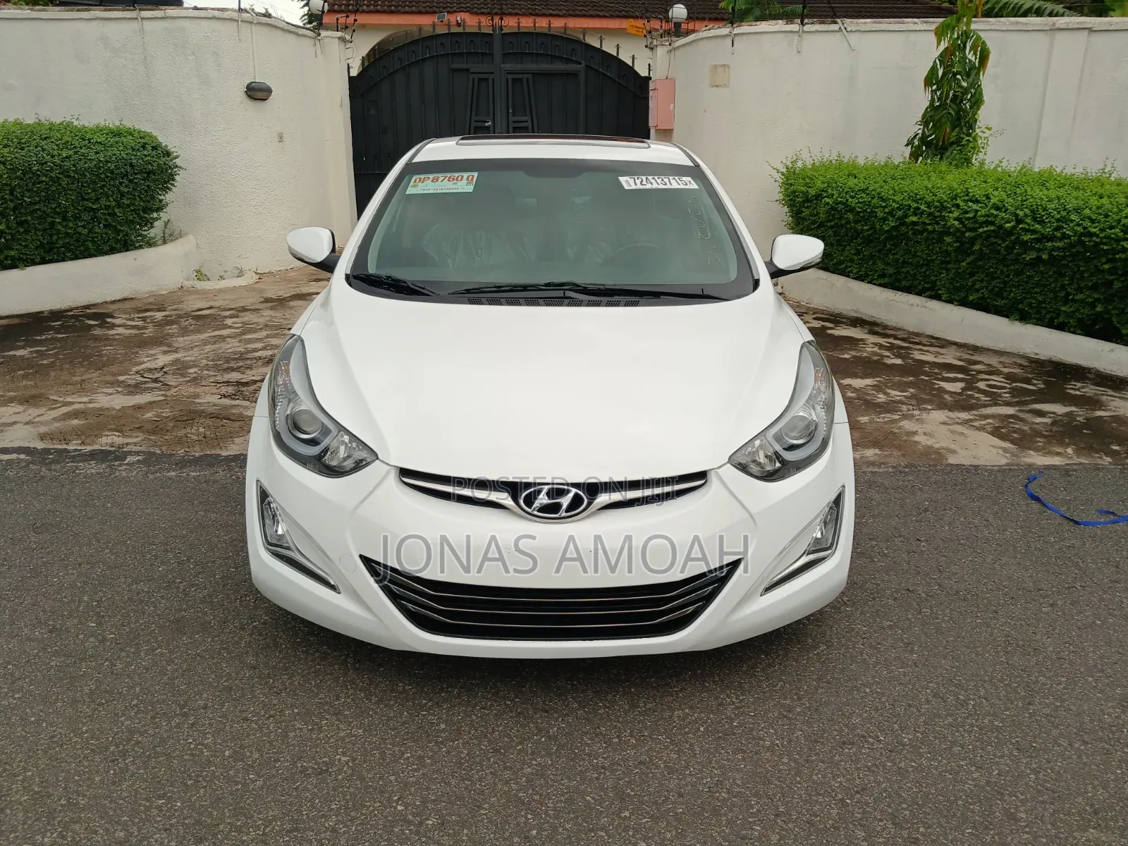 Hyundai Elantra Limited Sedan FWD (1.8L 4cyl 6A) 2016 White