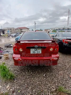 Toyota Corolla 2006 Red