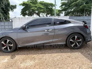 Honda Civic Touring Coupe 2018 Gray