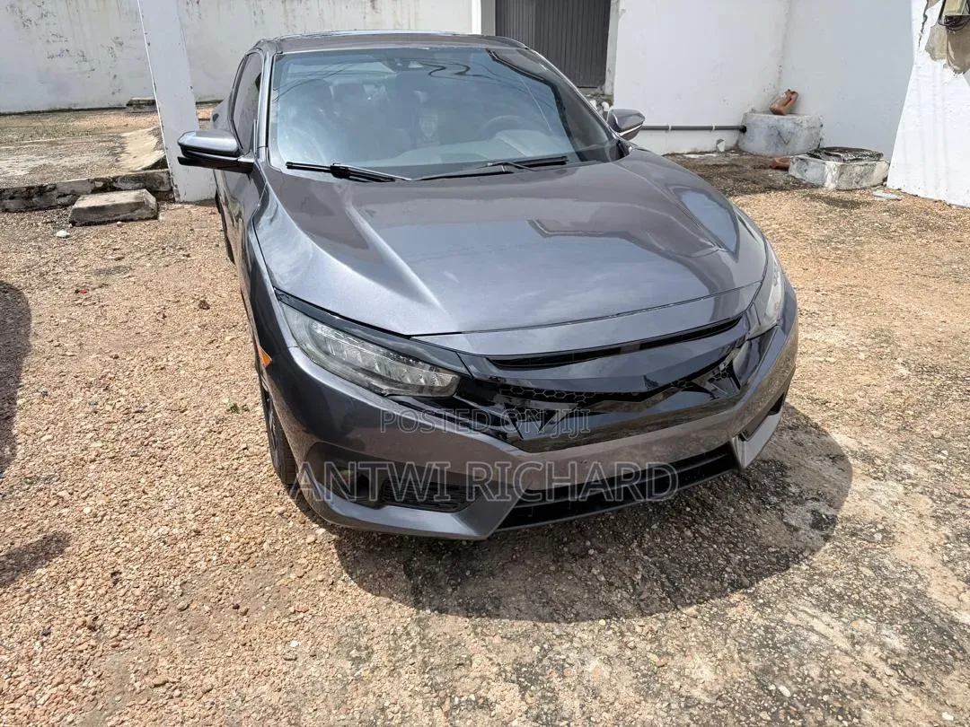 Honda Civic Touring Coupe 2018 Gray
