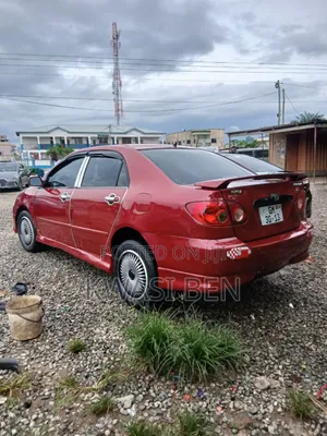 Toyota Corolla 2006 Red