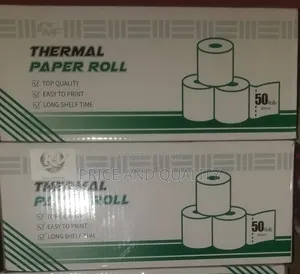 Thermal Paper Roll 80×80 Mm ( 50 Rolls Pack)