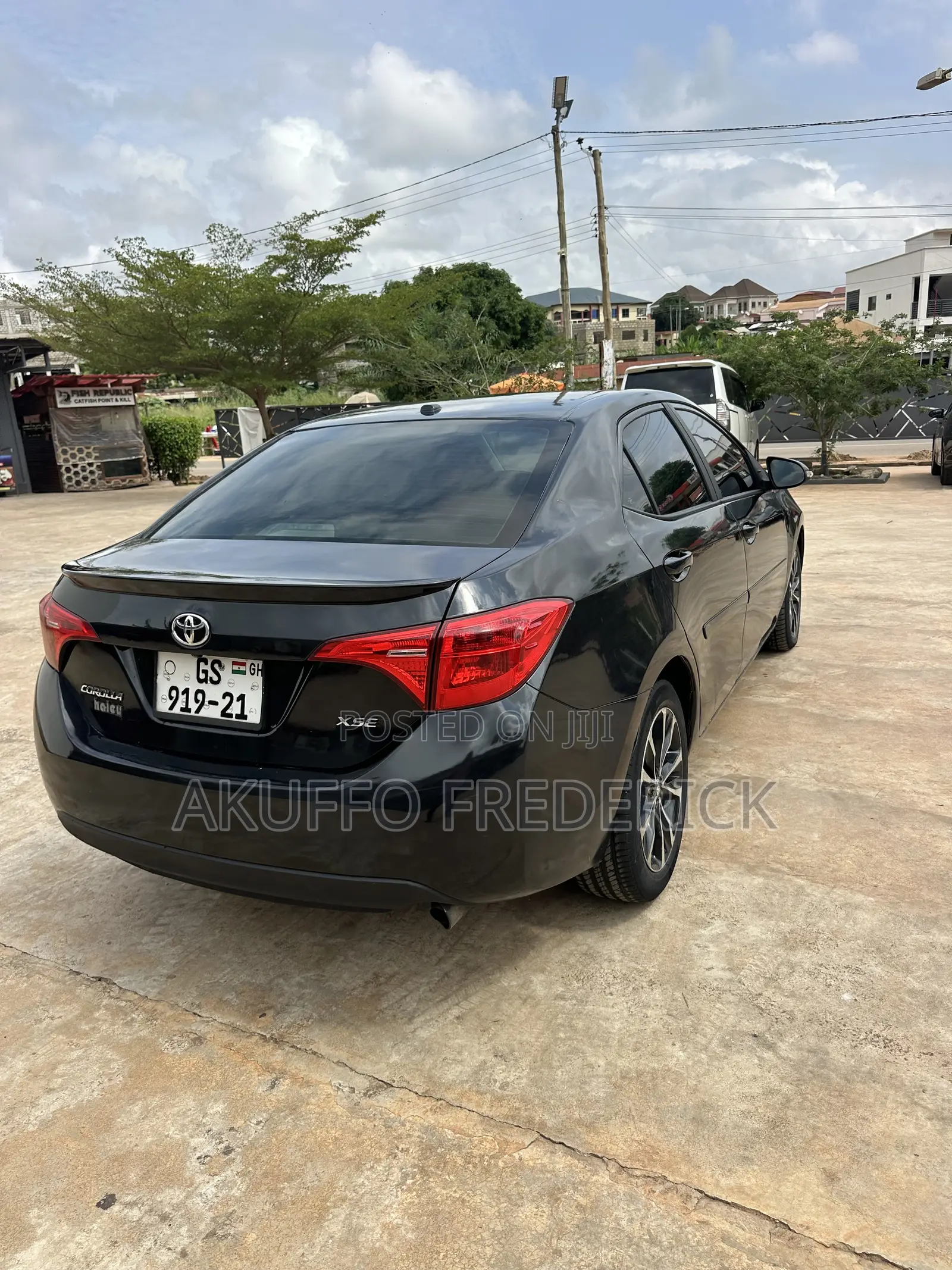 Toyota Corolla XSE (1.8L 4cyl 2A) 2018 Black