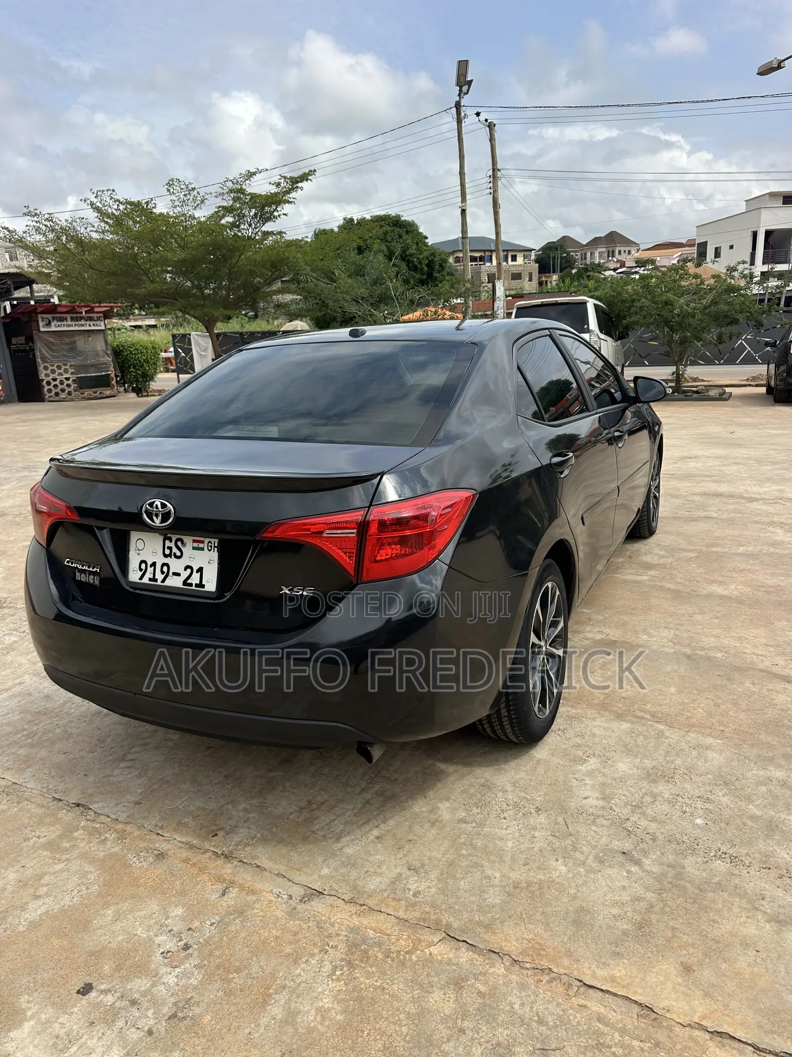 Toyota Corolla XSE (1.8L 4cyl 2A) 2018 Black