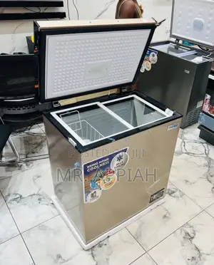Choose Classic Nasco 150l Single Door Chest Freezer(Gold)Nas-200fl