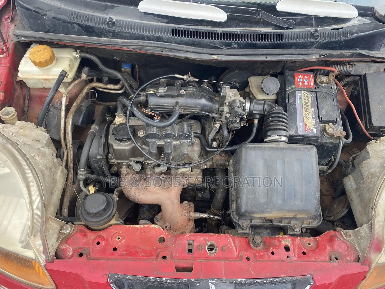 Daewoo Matiz 2009 Red