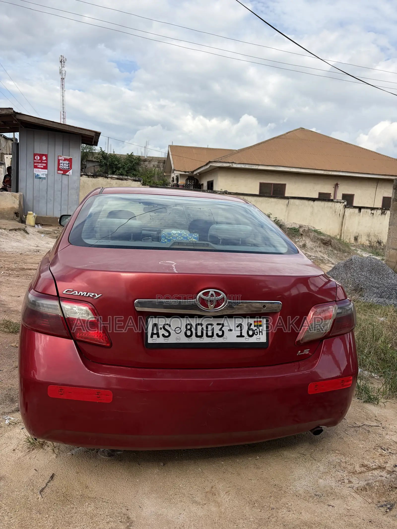 Toyota Camry LE 4dr Sedan (2.4L 4cyl 5A) 2009 Red