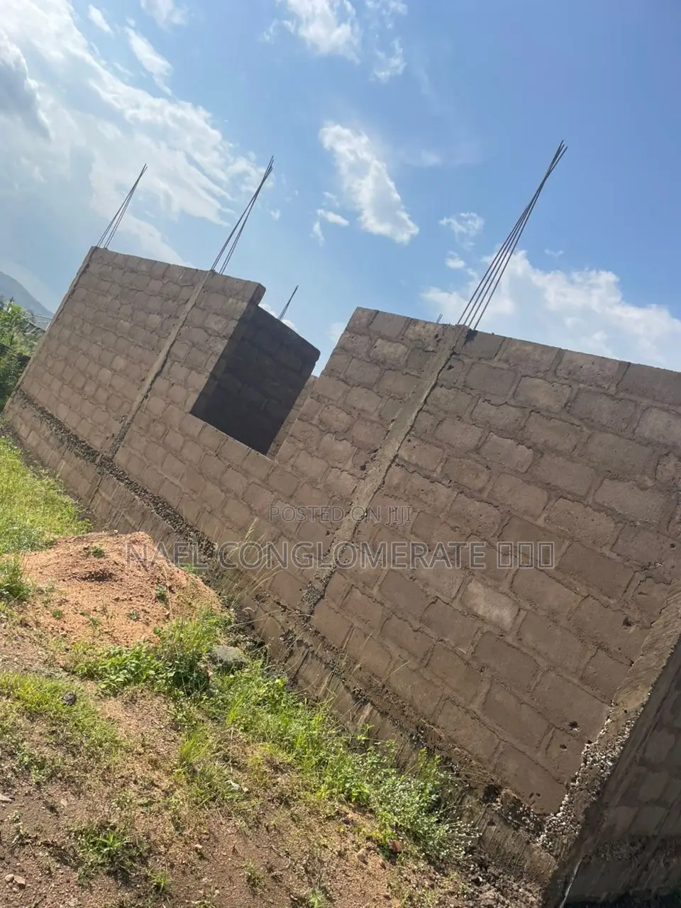 Uncompleted Chamber And Hall Self (Two) For Sale At Nsawam Doboro