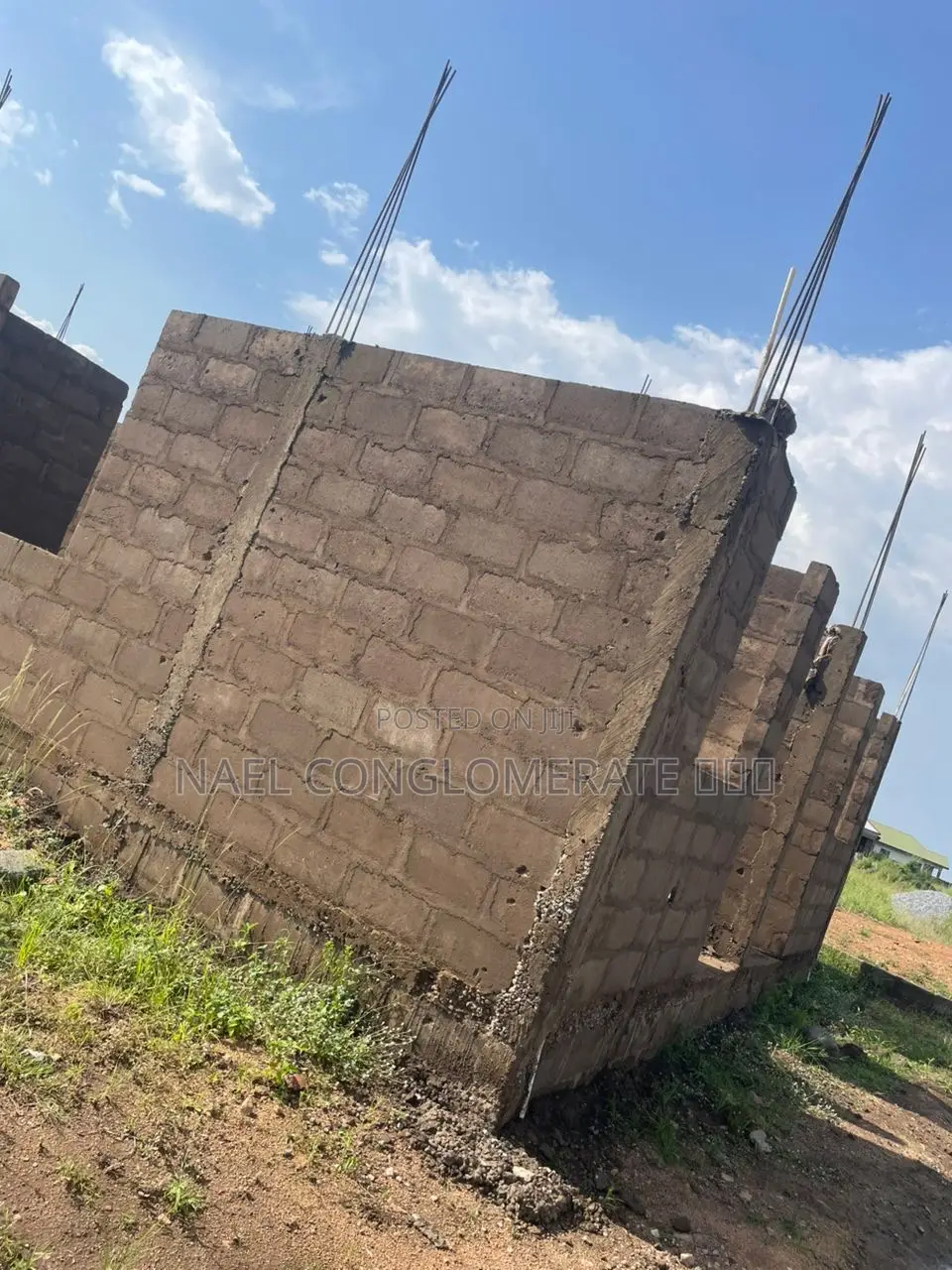 Uncompleted Chamber And Hall Self (Two) For Sale At Nsawam Doboro