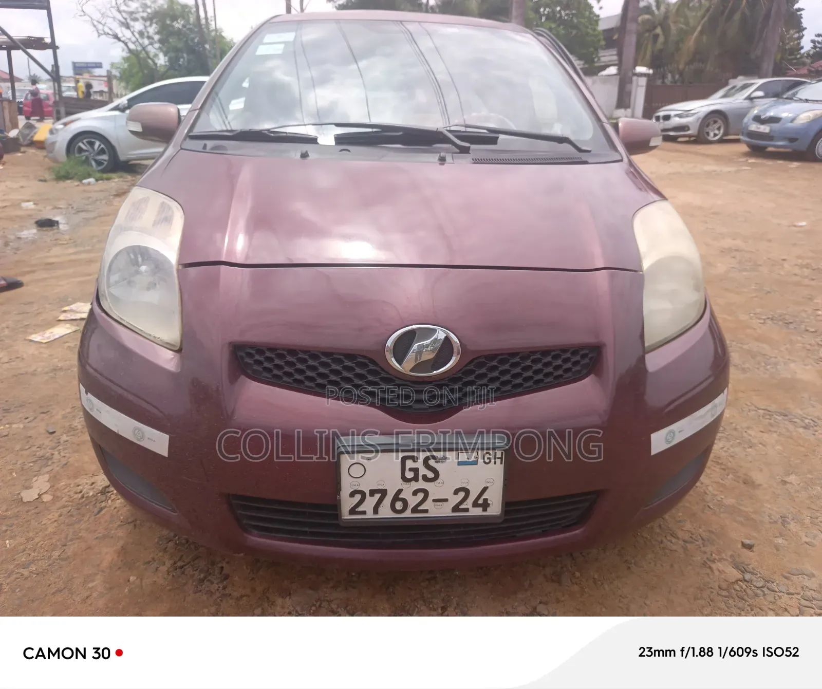 Toyota Vitz 1.5 FWD 5dr 2010 Brown