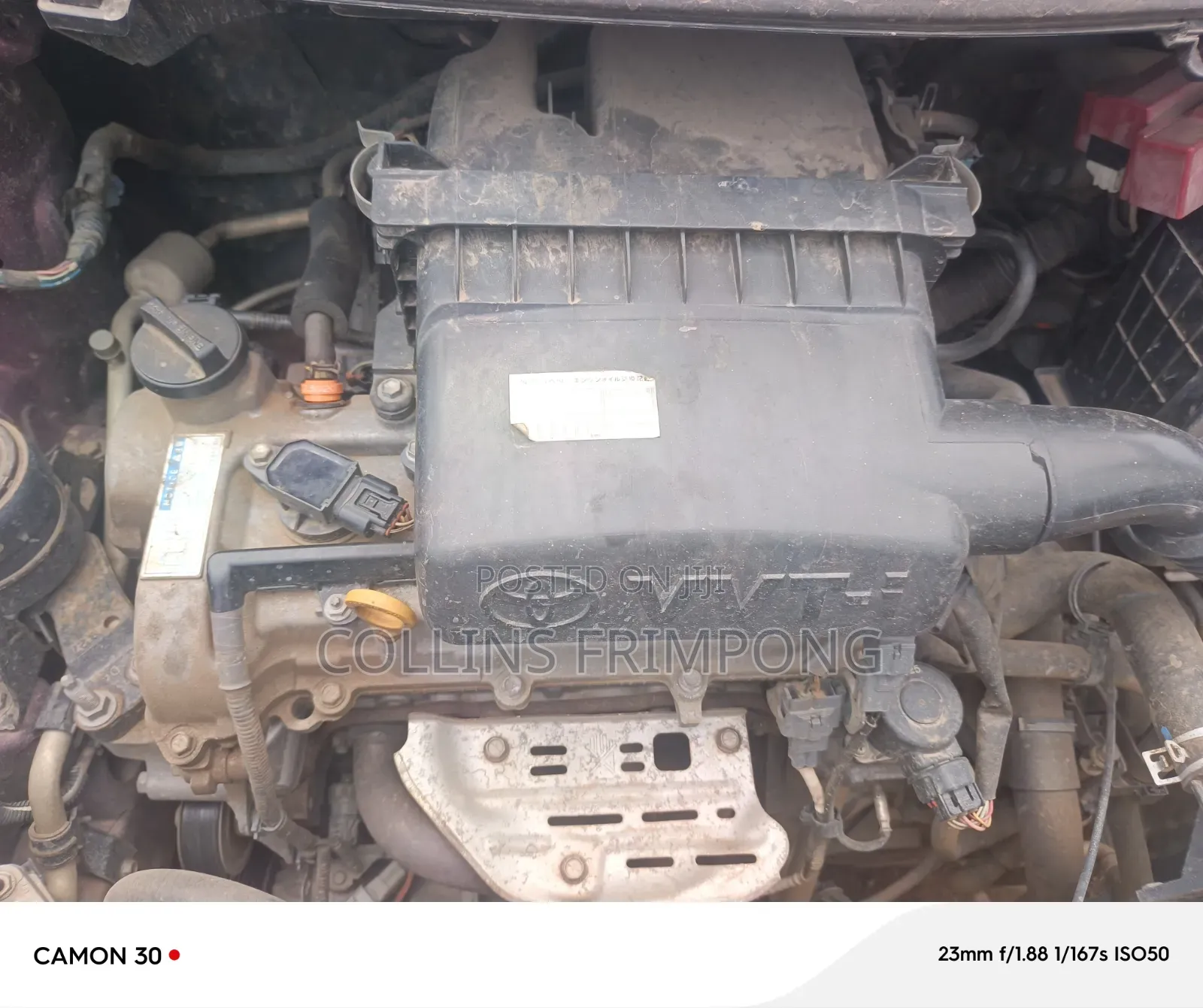 Toyota Vitz 1.5 FWD 5dr 2010 Brown