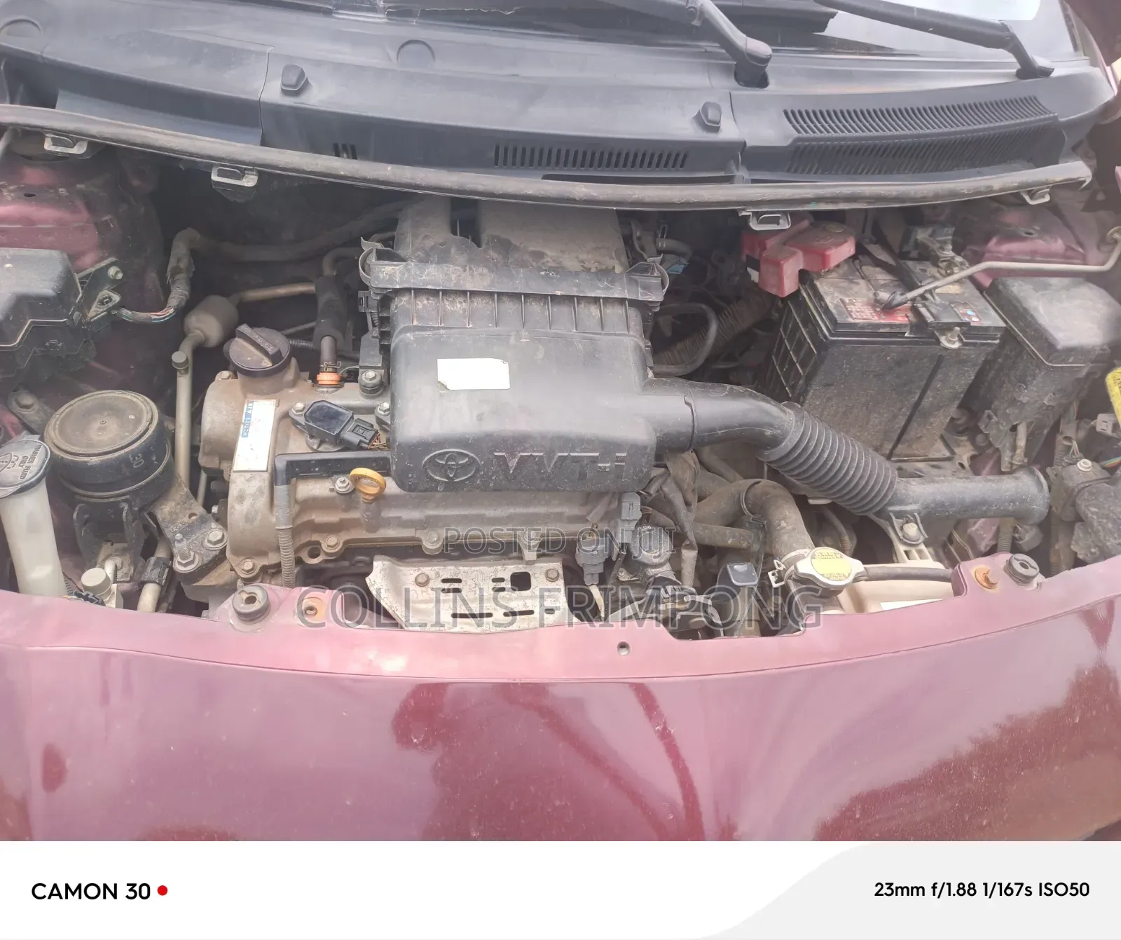 Toyota Vitz 1.5 FWD 5dr 2010 Brown
