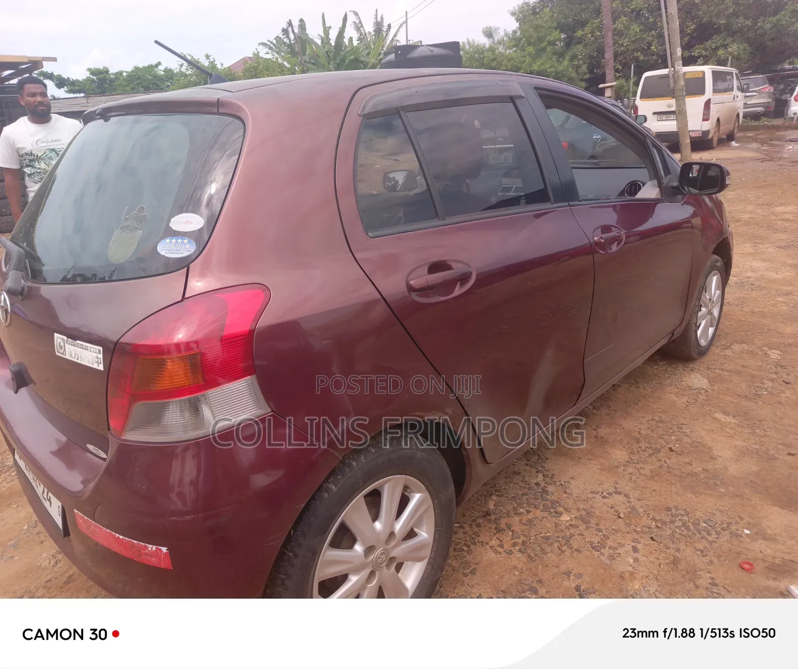 Toyota Vitz 1.5 FWD 5dr 2010 Brown