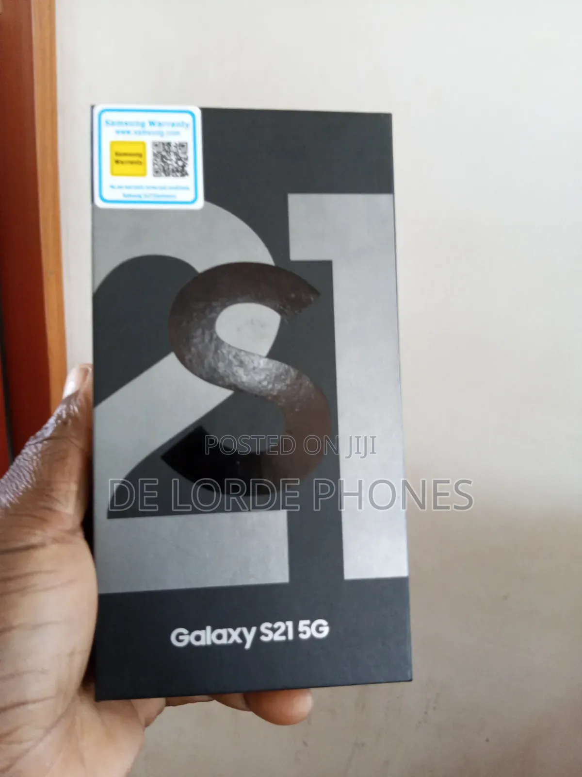 New Samsung Galaxy S21 5G 256 GB Black