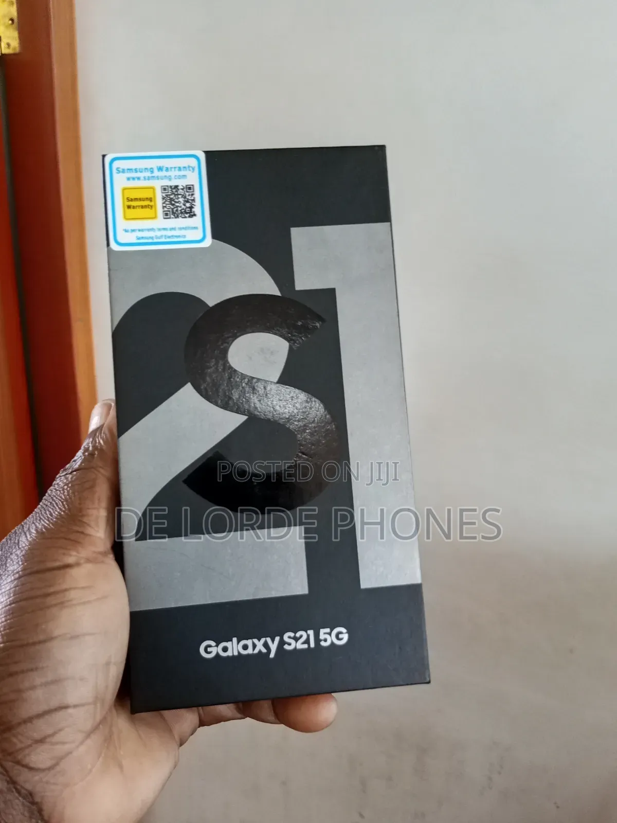 New Samsung Galaxy S21 5G 256 GB Black