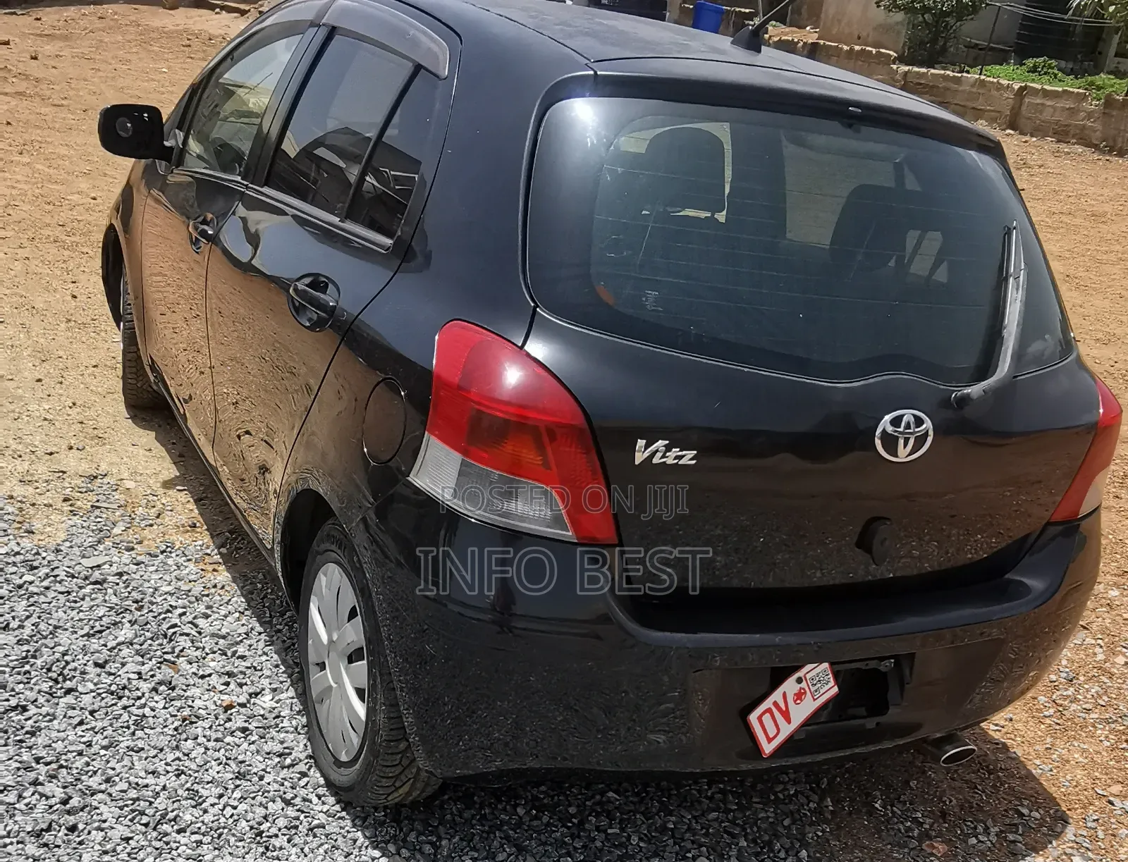 Toyota Vitz 1.3 FWD 5dr 2009 Black