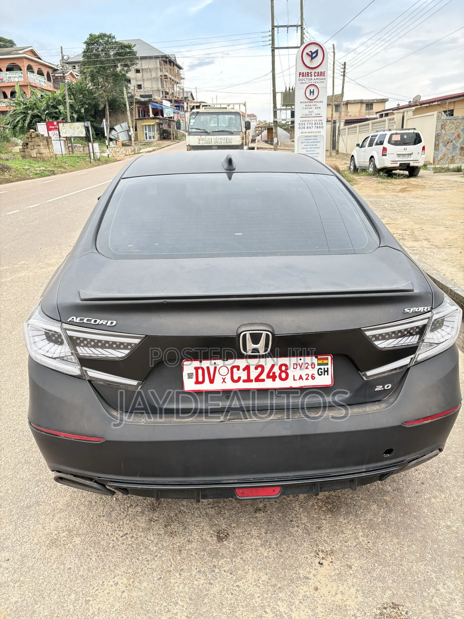 Honda Accord 2018 Black