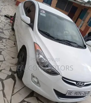 Hyundai Elantra GLS Sedan FWD (1.8L 4cyl 6M) 2013 White
