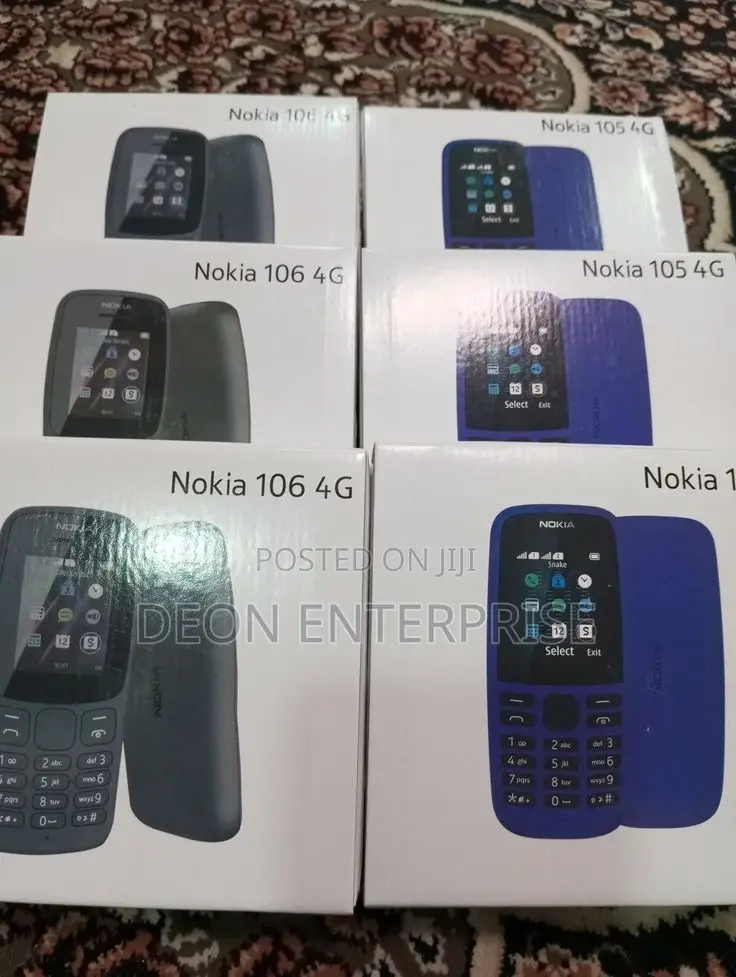 New Nokia 106 Black