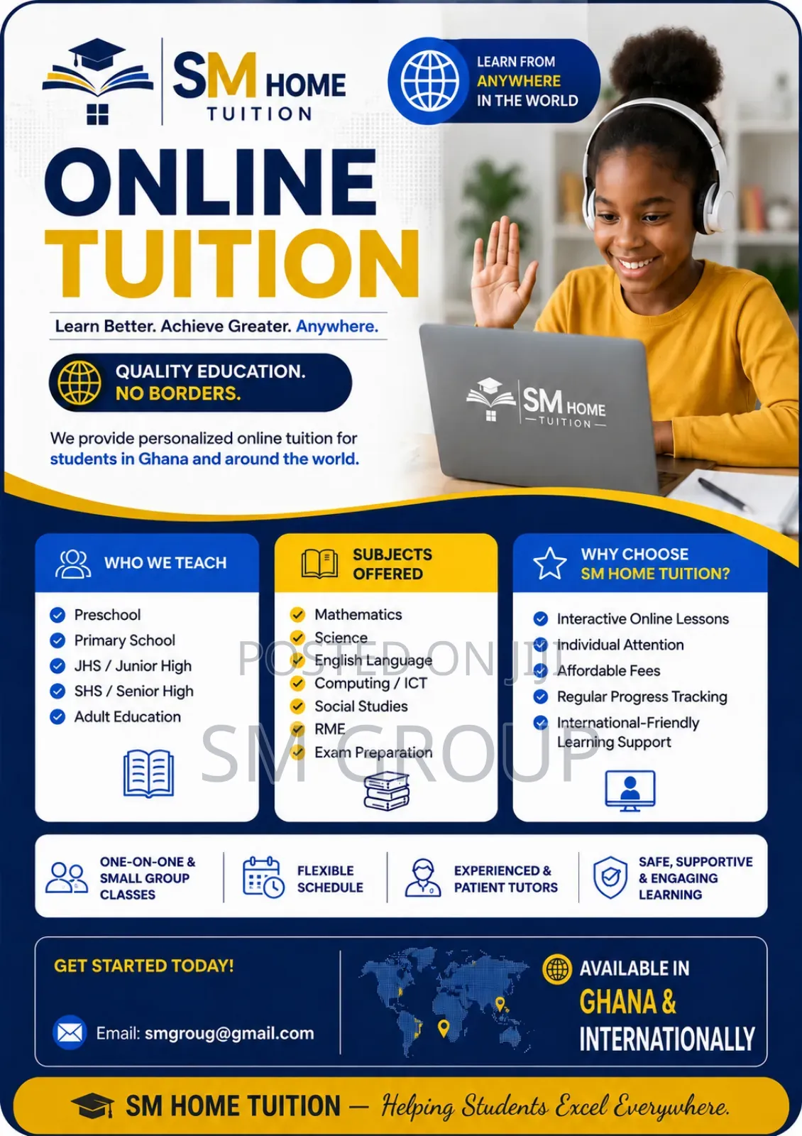 Sm Home and Online Tuition Services