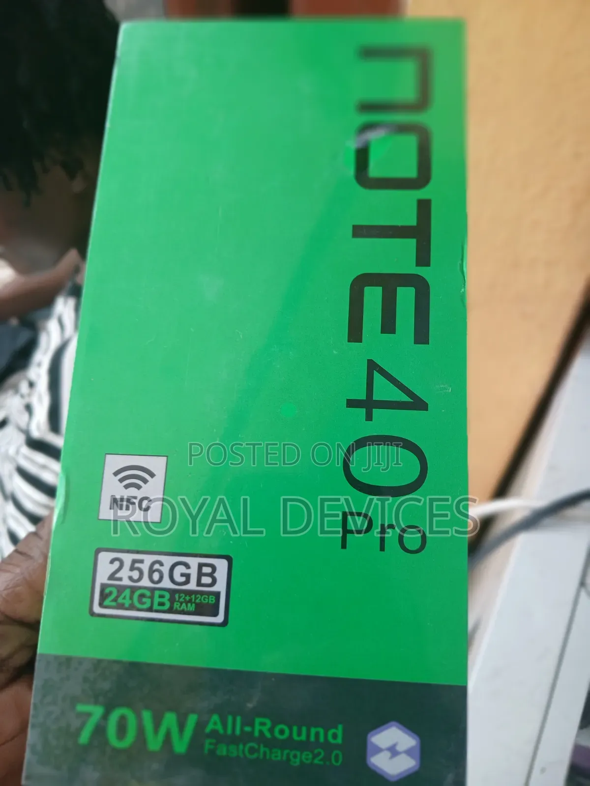 New Infinix Hot 40 Pro 256 GB
