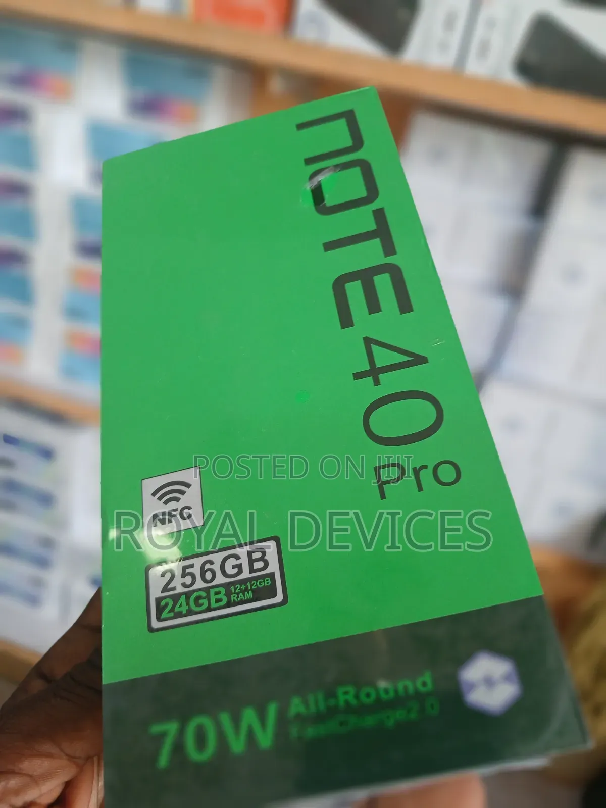 New Infinix Hot 40 Pro 256 GB