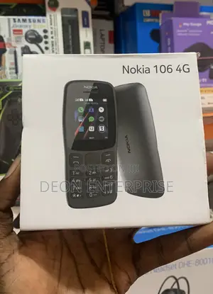New Nokia 106 Black