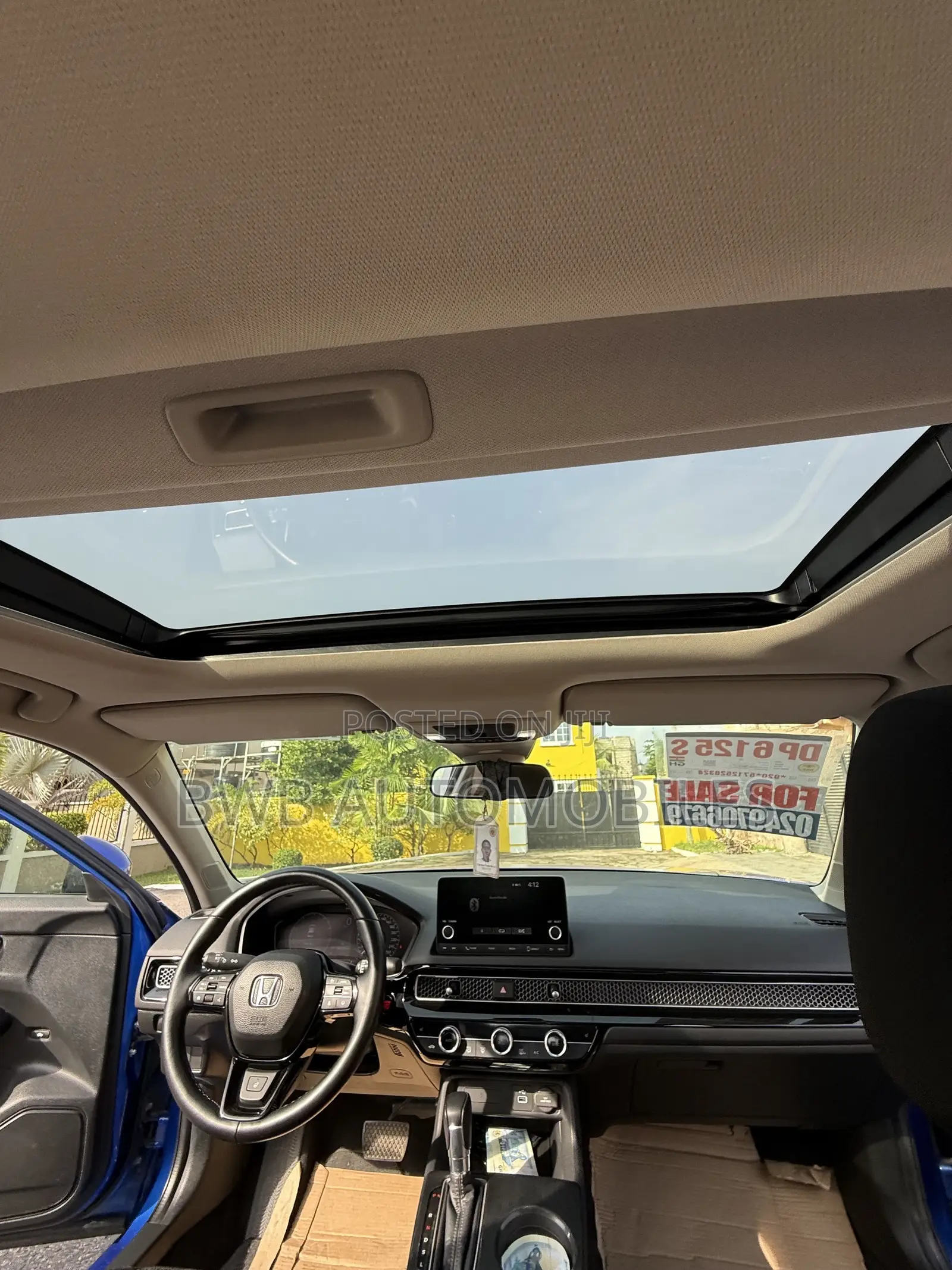 Honda Civic EX 2022 Blue