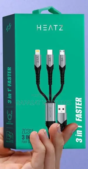 3 in 1 Usb Fast Charging Cable Zc311