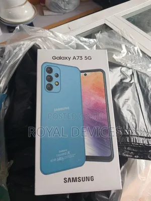 New Samsung Galaxy A73 5G 256 GB Black
