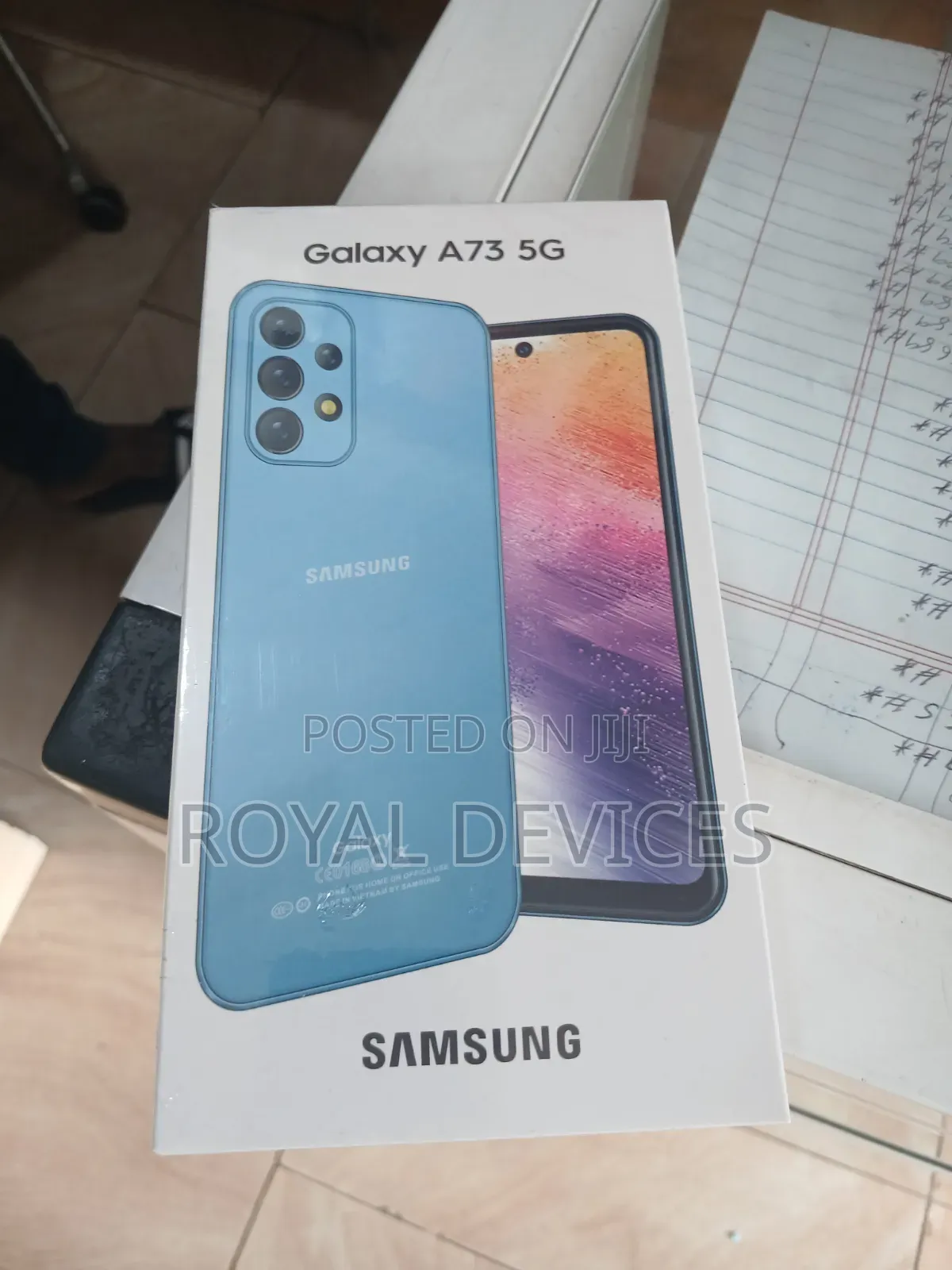 New Samsung Galaxy A73 5G 256 GB Black